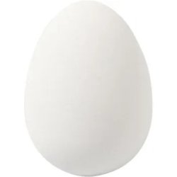 Plastg 18 stk. Vagtelg - Hvid