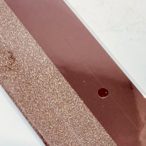 Stjernestrimler Glitter Brun 15mm.