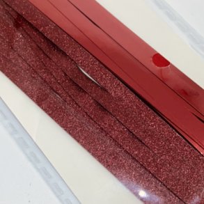 Stjernestrimler Glitter Rd 5mm.