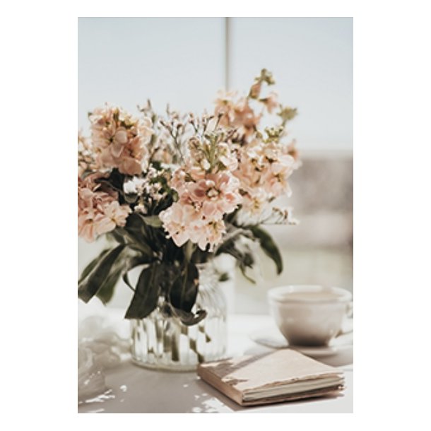 Skna Ting Dobbeltkort - Romantic Life - Flowervase