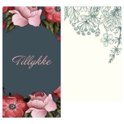 4 Enkelkort m. kuverter NO1