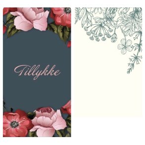 4 Enkelkort m. kuverter NO1