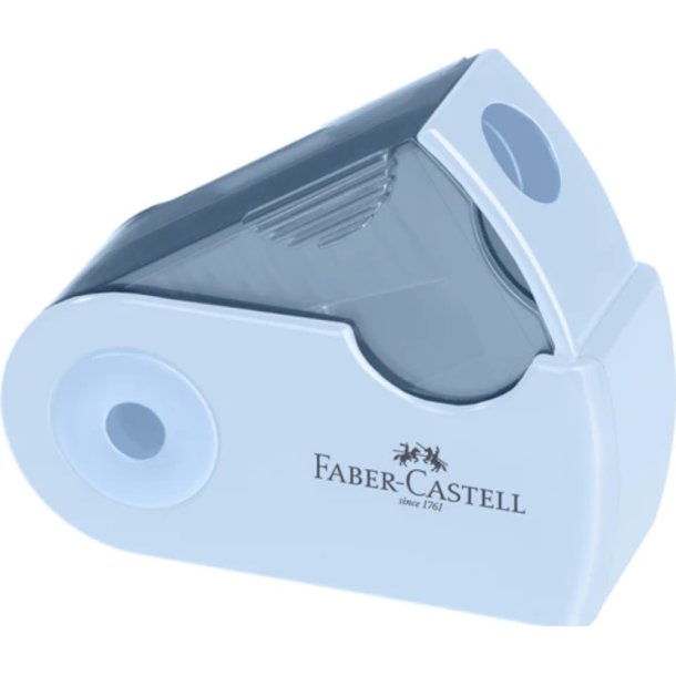 Faber-Castell Sleeve Blyantspidser enkel sky blue