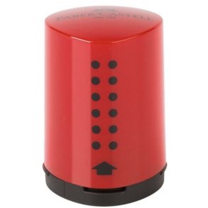 Faber-Castell Grip Mini Blyantspidser rd