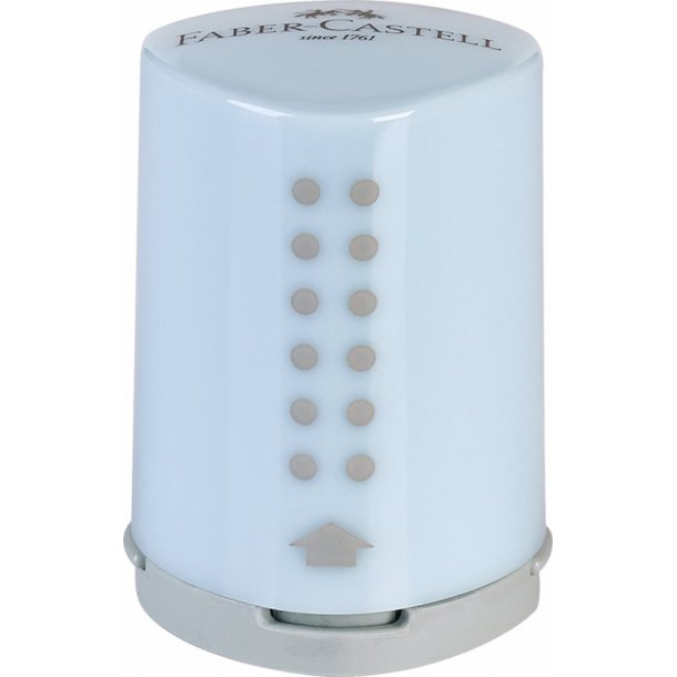 Faber-Castell Grip Mini Blyantspidser sky blue