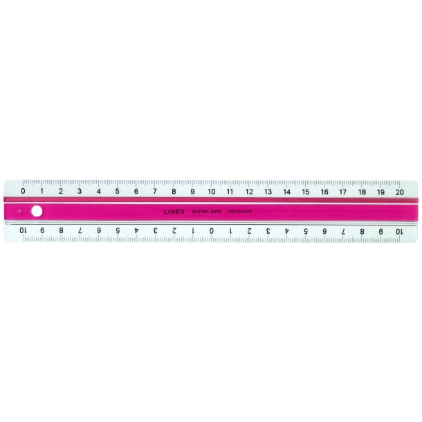 Linex Superlineal 20 cm. Pink
