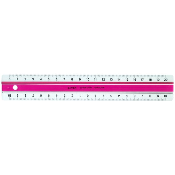 Linex Superlineal 20 cm. Pink