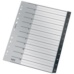 Leitz Register Sort PP 1-12