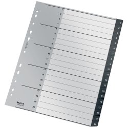 Leitz Register Sort PP 1-20