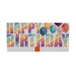 Artebene Gavekuvert - Happy Birthday Balloons