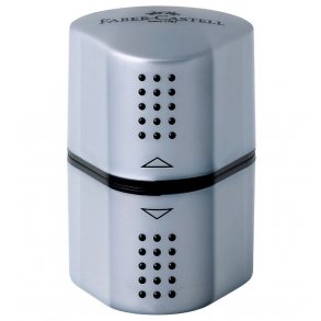 Faber-Castell Grip Trioblyantspidser s�lv