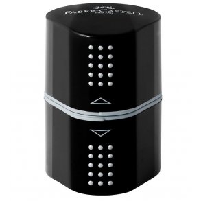 Faber-Castell Grip Trioblyantspidser sort