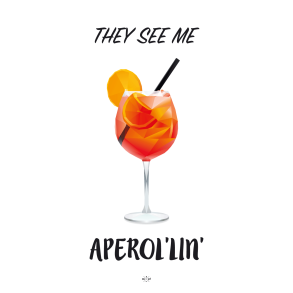 Citatplakat A5 Kort - Aperol'lin'