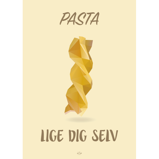 Citatplakat A5 - Pasta lige dig selv