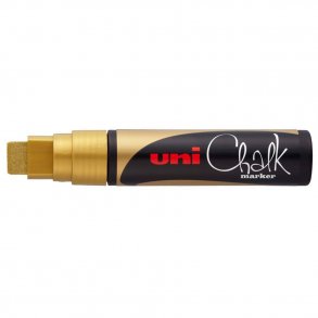 Uni Chalk Marker PWE-17K 15mm. - Guld