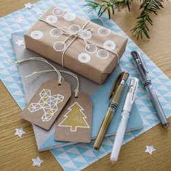 Uni Ball Signo Broad Metallic Silver