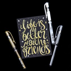 Uni Ball Signo Broad Metallic Bronze