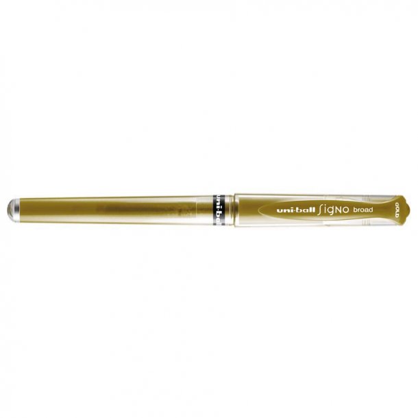 Uni Ball Signo Broad Metallic Gold