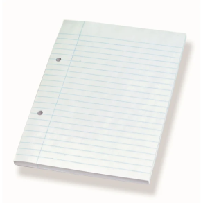 Standard Skriveblok A5 Linieret
