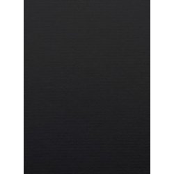 Enkelkort med struktur A7 - 220g. - 10 stk. - Sort