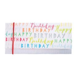 Artebene Gavekuvert - Happy Birthday