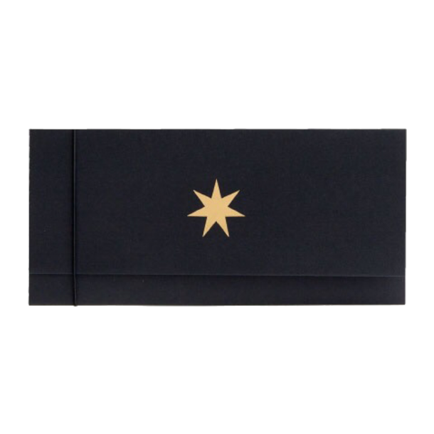 Artebene Gavekuvert - Black Star