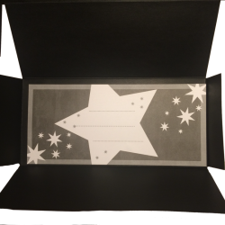 Artebene Gavekuvert - Black Star