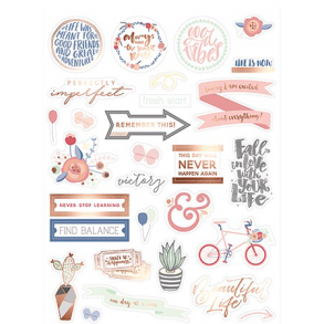 Kalender Stickers - Life was meant for