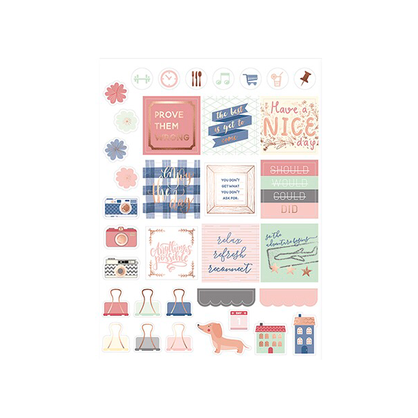 Kalender Stickers - Prove them wrong