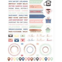 Kalender Stickers - Things to do