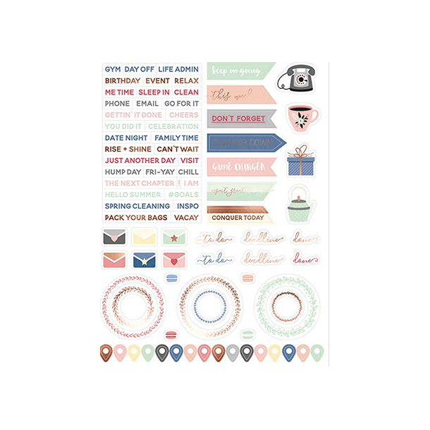 Kalender Stickers - Things to do