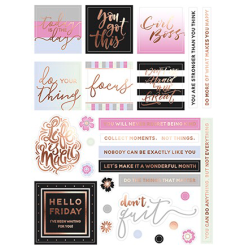 Kalender Stickers - Best night