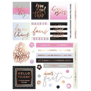 Kalender Stickers - Best night