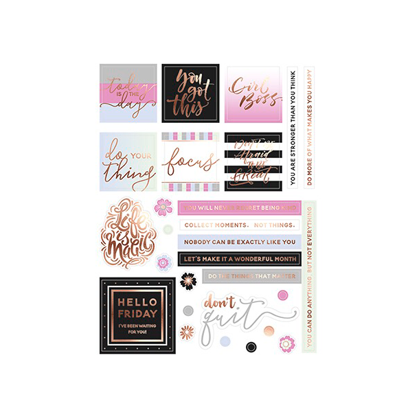 Kalender Stickers - Best night