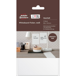 Living Household Etiketter Whiteboard