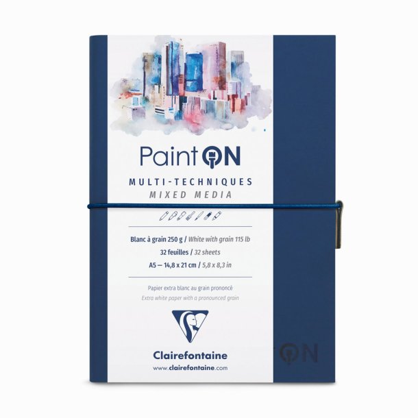 Clairefontaine Paint ON Multi-Techniques Indbundet Bl
