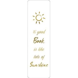 Hartung Bogmrke - A good Book is like lots of Sunshine
