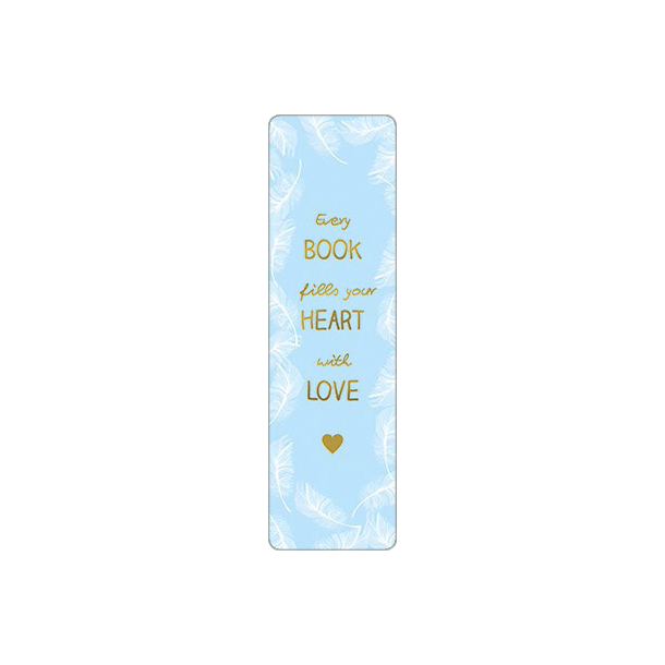 Hartung Bogmrke - Every Book fills your heart with love