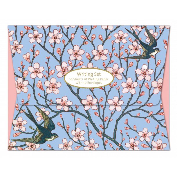 Brevpapir st - Almond Blossom and Swallow