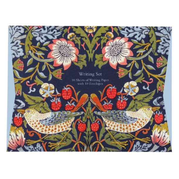 Brevpapir st - William Morris, Strawberry Thief