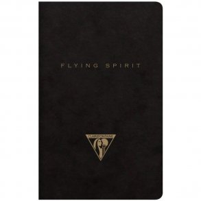 Clairefontaine Flying Spirit A7 Notesbog Syet Sort