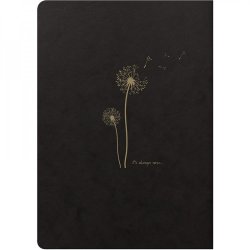 Clairefontaine Flying Spirit A5 Notesbog Syet Sort