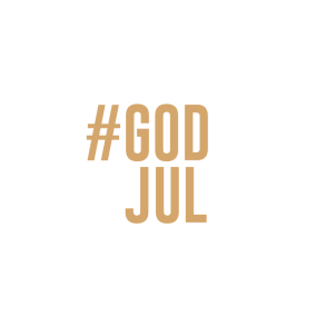 Guldplakat A5 Kort - #godjul