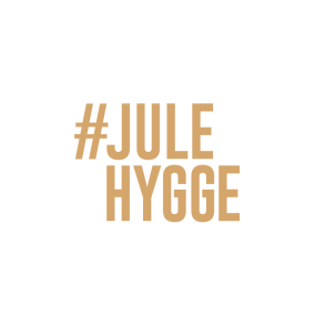 Guldplakat A5 Kort - #julehygge