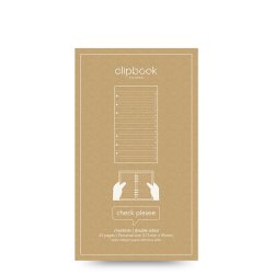 Filofax Refill Personal Tjekliste - check please