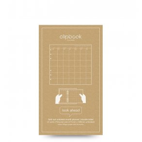 Filofax Refill Personal Mnedsplan - look ahead