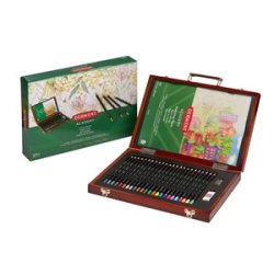 Derwent Academy Wooden Box Farveblyanter