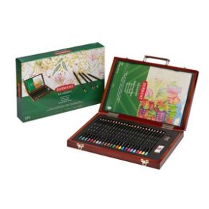 Derwent Academy Wooden Box Farveblyanter