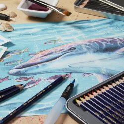 Derwent Tinbox Inktense 72 stk.