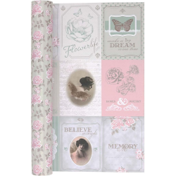 Designpapir 5 Ark - Pastel